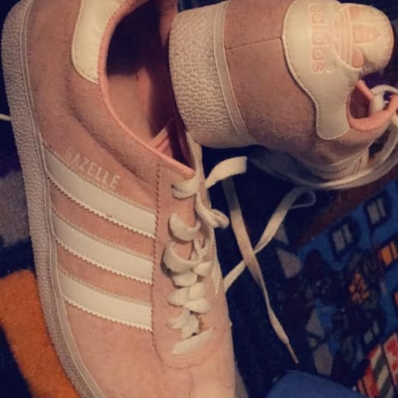 Women's pink Gazelle ADIDAS, sz 8 - Picture 5 of 5